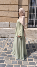 JUPE PIPA TULLE VERTE