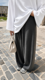 PANTALON BARREL GRIS – Image 2