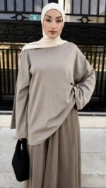 T-SHIRT CLOUD TAUPE – Image 2