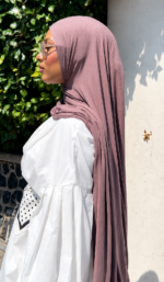 JERSEY BAMBOU MOKKA ROSÉ