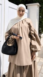 BLOUSE ATELIER TAUPE