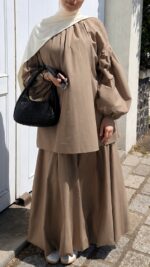BLOUSE ATELIER TAUPE – Image 2