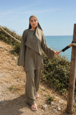 BURKINI OVERSIZE 3 PIÈCES - CHOCOLAT – Image 4
