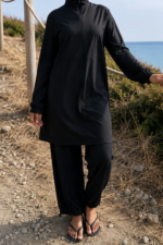 BURKINI ACTIVE 3 PIÈCES - NOIR