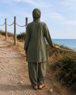 BURKINI ACTIVE 3 PIÈCES - VERT – Image 3