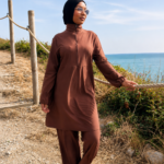 BURKINI ACTIVE 3 PIÈCES - CHOCOLAT