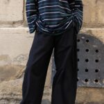 PANTALON BARREL SOFT BLEU