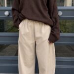 PANTALON BARREL SOFT BEIGE