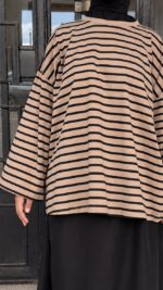 T-SHIRT MARIN LATTE – Image 2