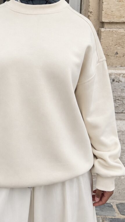 SWEAT COTTON BEIGE
