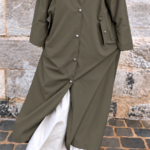 IMPERMÉABLE À CAPUCHE KAKI TAUPE