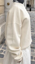 SWEAT COTTON BEIGE – Image 2