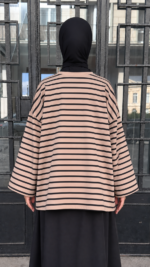 T-SHIRT MARIN LATTE – Image 2