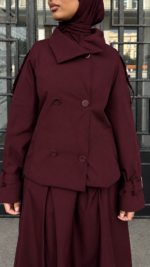 SET TRENCH OSLO BORDEAU