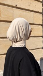 Cagoule Jersey Bambou — Beige Sable