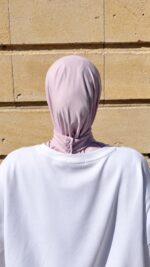Cagoule Jersey Bambou — Lilas Poudré
