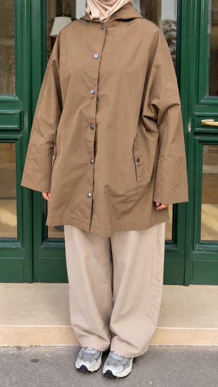 IMPERMÉABLE RAINCOAT MARRON