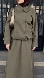 SET TRENCH OSLO KAKI