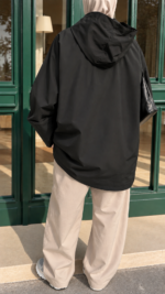IMPERMÉABLE RAINCOAT NOIR – Image 2