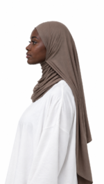 JERSEY MAXI TAUPE