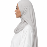 JERSEY MAXI BAMBOU GRIS CLAIR