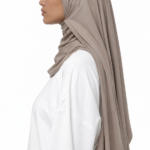 JERSEY MAXI TAUPE CLAIR
