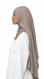 JERSEY MAXI TAUPE CLAIR