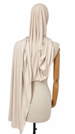 JERSEY LIQUID BEIGE NUDE – Image 2