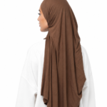 JERSEY MAXI BAMBOU COFFEE