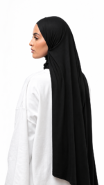 JERSEY MAXI BAMBOU NOIR