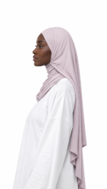 JERSEY MAXI BAMBOU VIOLET CLAIR